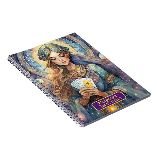 Cartomancy en Tarot Kaart lezingen interpretaties Notitieboek (Rechterzijde)