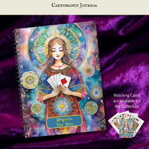 Cartomancy en Tarot Kaart lezingen interpretaties Notitieboek
