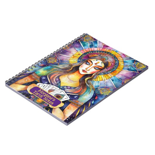 Cartomancy en Tarot Kaart lezingen interpretaties Notitieboek (Linkerzijde)