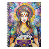Cartomancy en Tarot Kaart lezingen interpretaties Notitieboek (Voorkant)
