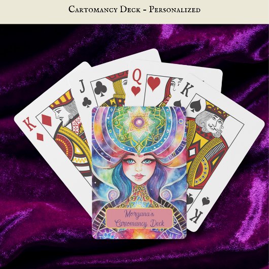 Cartomancy Kaart Betekenissen van het Leven Gepers