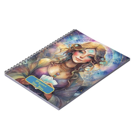 Cartomantie en Tarotkaartlezingen Interpretaties Notitieboek (Linkerzijde)