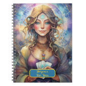 Cartomantie en Tarotkaartlezingen Interpretaties Notitieboek (Voorkant)