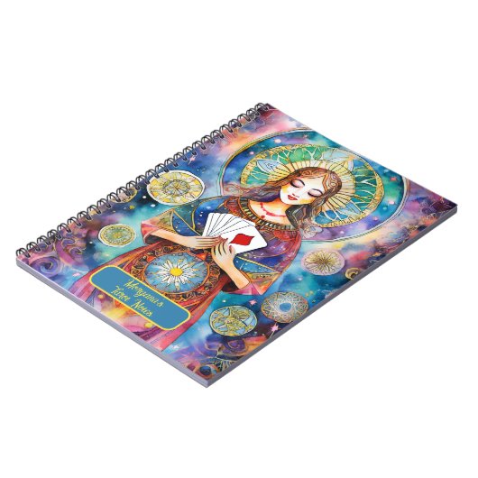 Cartomantie en Tarotkaartlezingen Interpretaties Notitieboek (Linkerzijde)