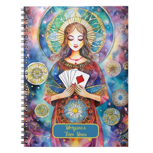 Cartomantie en Tarotkaartlezingen Interpretaties Notitieboek (Voorkant)