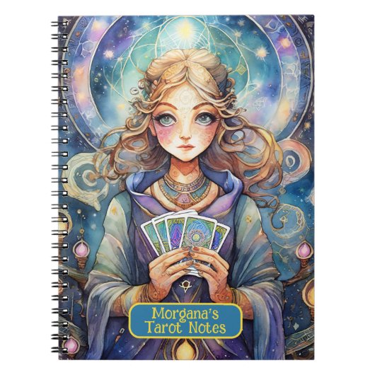 Cartomantie en Tarotkaartlezingen Interpretaties Notitieboek (Voorkant)