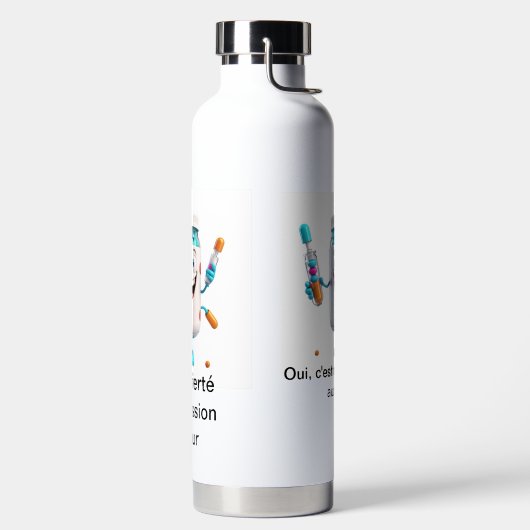 Carton Pill Bottle Design Water Bottle Waterfles (Links)