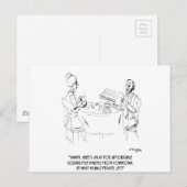 Cartoon 1098 briefkaart (Voorkant / Achterkant)