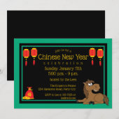 Cartoon 2026 Chinees Nieuwjaar Kaart (Voorkant / Achterkant)