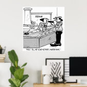 Cartoon 2922 poster (Thuiskantoor)