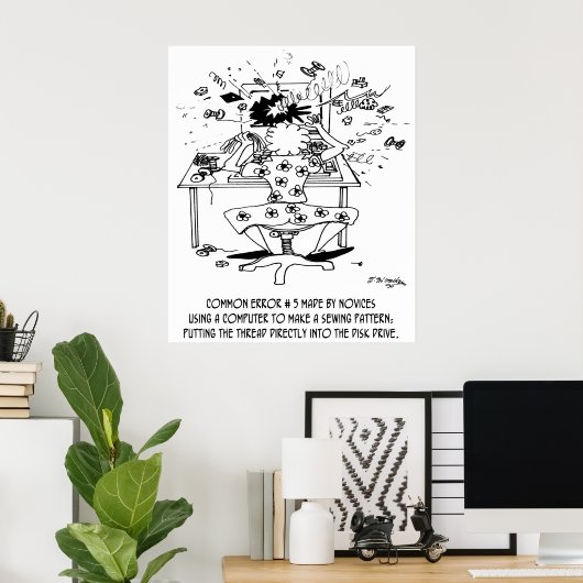 Cartoon 4112 poster (Thuiskantoor)