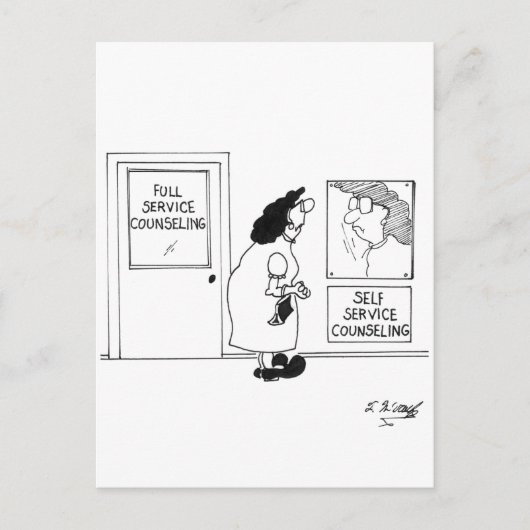 Cartoon 4967 briefkaart (Voorkant)