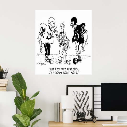 Cartoon 5446 poster (Thuiskantoor)