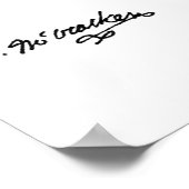 Cartoon 5490 van het Hof Poster (Hoek)