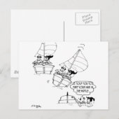 Cartoon 7510 briefkaart (Voorkant / Achterkant)