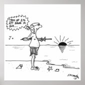 Cartoon aandelenmarkt 4013 poster (Voorkant)