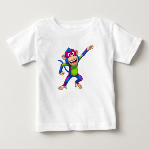 Cartoon aap mascotte karakter