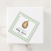 Cartoon Aardappel Baby shower Bedankjes Labels (In situ)