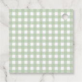 Cartoon Aardappel Baby shower Bedankjes Labels (Achterkant)