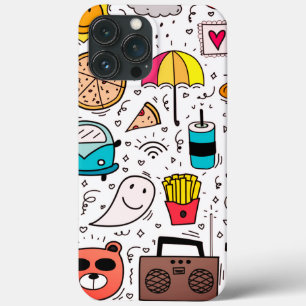Cartoon Abstracte kunst Case-Mate iPhone Case