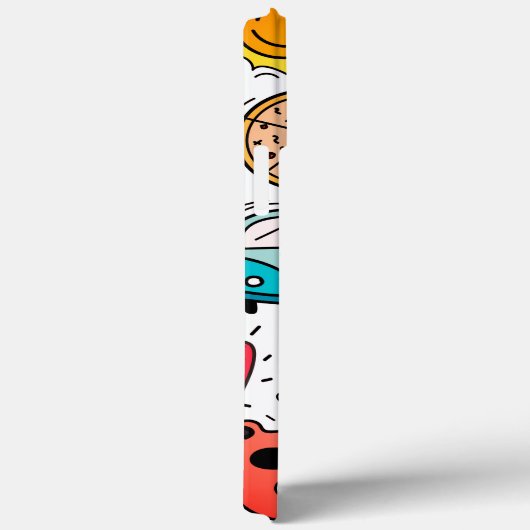 Cartoon Abstracte kunst Case-Mate iPhone Case (Achterkant / Rechts)
