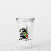 Cartoon Acryl Drinkbeker (Voorkant)