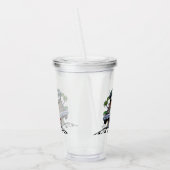 Cartoon Acryl Drinkbeker (Links)