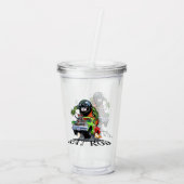Cartoon Acryl Drinkbeker (Achterkant)