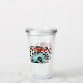 Cartoon Acryl Drinkbeker (Achterkant)