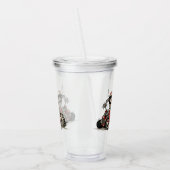 cartoon acryl drinkbeker (Links)