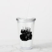 Cartoon Acryl Drinkbeker (Achterkant)