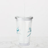 Cartoon Acryl Drinkbeker (Rechts)