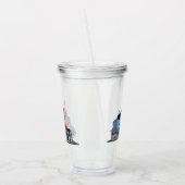 Cartoon Acryl Drinkbeker (Links)