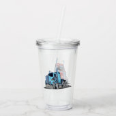 Cartoon Acryl Drinkbeker (Achterkant)