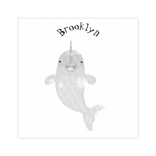 Cartoon afbeelding rubberstempel (Afrduk)