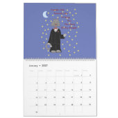 Cartoon Agenda Kalender (Jan 2027)