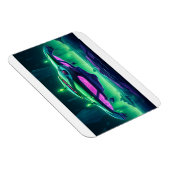 Cartoon Alien Spaceship Magneet (Rechterzijde)