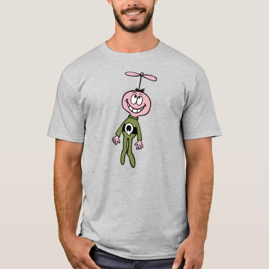  Cartoon Alien T-Shirt (Voorkant)