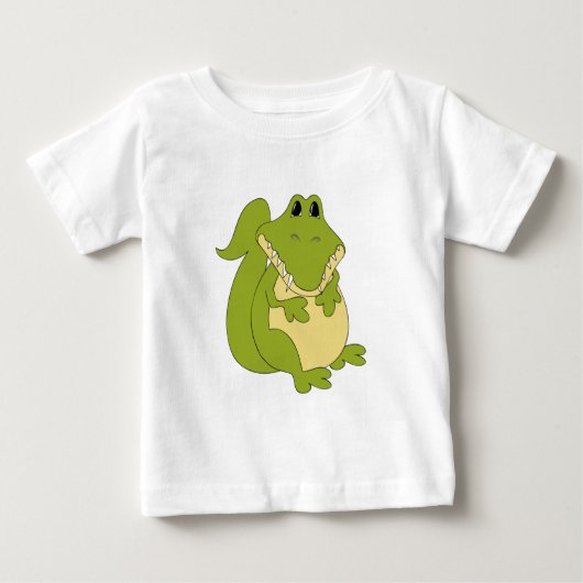 Cartoon Alligator baby t-shirt (Voorkant)