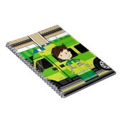 Cartoon Ambulance en EMT Notitieboek (Rechterzijde)