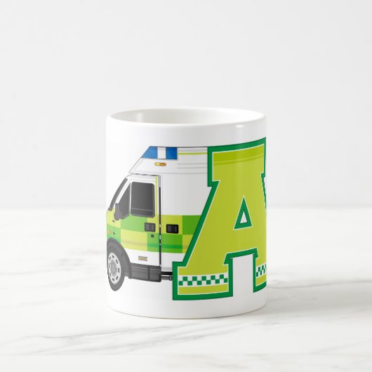 Cartoon Ambulance Koffiemok (Center)