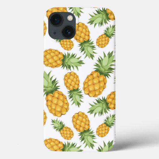 Cartoon-ananassetpatroon Case-Mate iPhone Case (Achterkant)