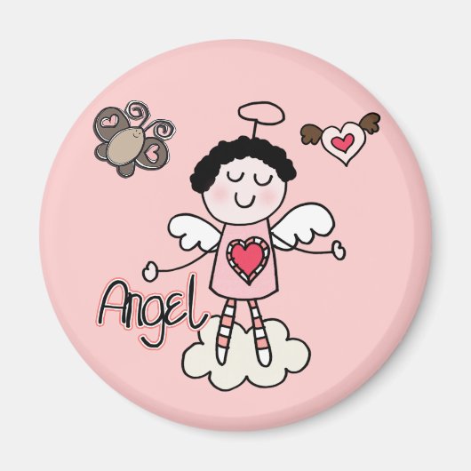 Cartoon Angel Magneet (Voorkant)