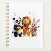 🎵 Cartoon Animal Music Party – Fun & Cute Musical Planner (Voorkant)