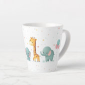 Cartoon Animal Parade in Pastel - Leuke Mok Design (Rechterhoek)