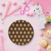 Cartoon Animal Texture Papieren Bordje (Feest)