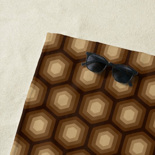 Cartoon Animal Texture Strandlaken (In situ)