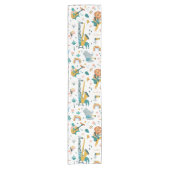 Cartoon Animals Band Korte Tafelloper (Voorkant)