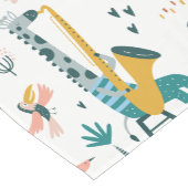 Cartoon Animals Band Korte Tafelloper (Hoek)