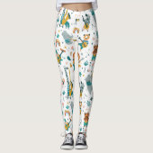Cartoon Animals Band Leggings (Voorkant)